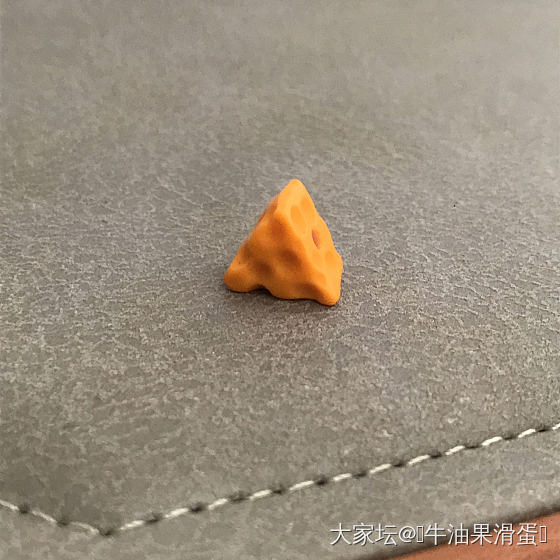 配了一颗超可爱的小奶酪
瞬间食欲感拉满😍_串珠菩提子
