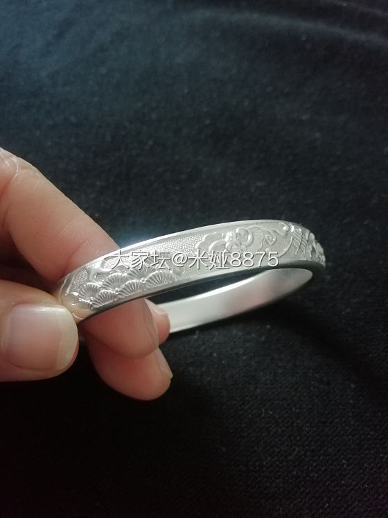 新收的小珍岁寒三友_匠人银