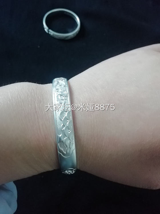 新收的小珍岁寒三友_匠人银