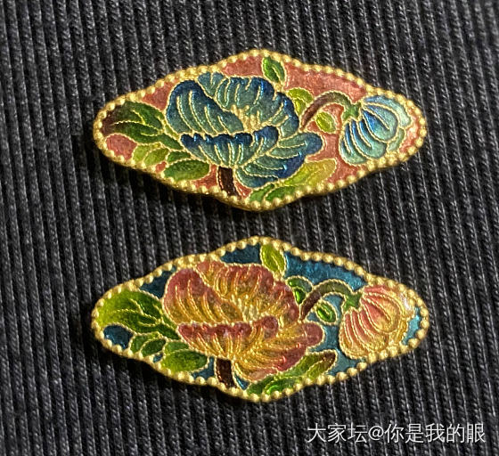烧蓝牡丹配翡翠_搭配翡翠金