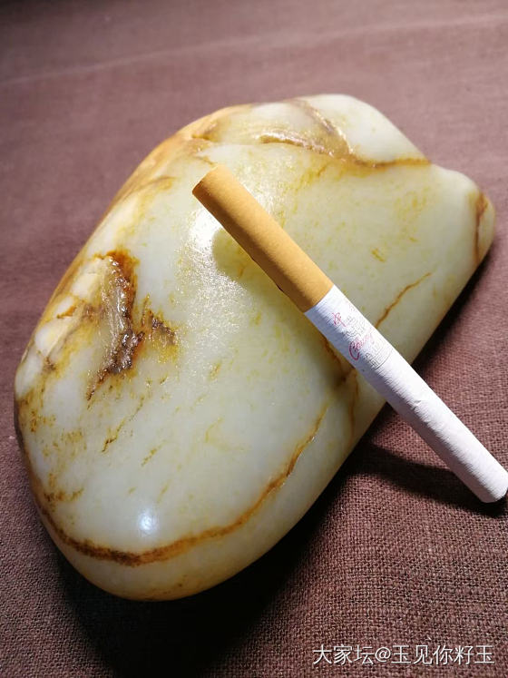发给大家一些真籽料毛孔图片……_和田玉