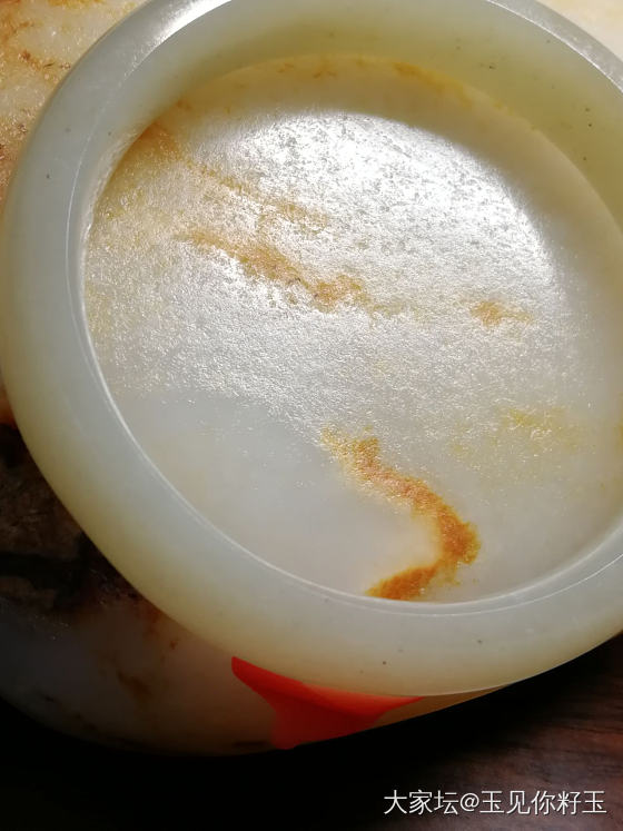 发给大家一些真籽料毛孔图片……_和田玉