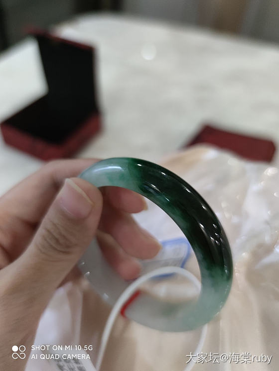 心疼我的邮费。_手镯翡翠