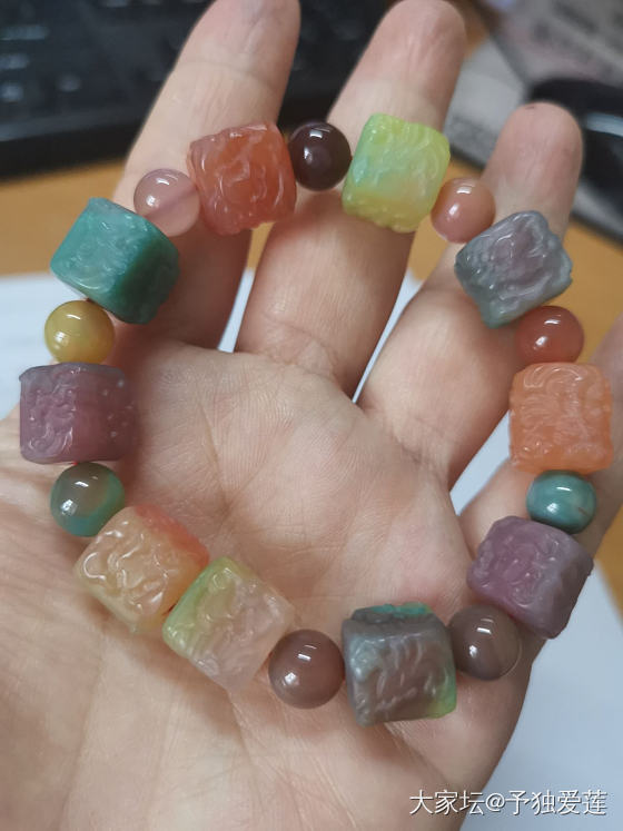 我的手链们(之一)_珠串文玩琥珀蜜蜡