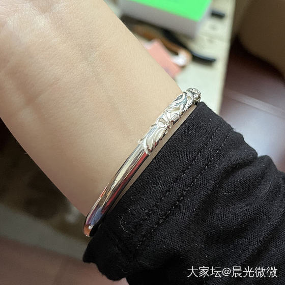 双尖和长命绳也能勉强搭一下吧～右手还是素年_搭配银