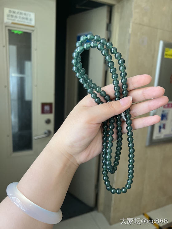 今天不折腾碧玉…到手的翡翠108…危料_翡翠