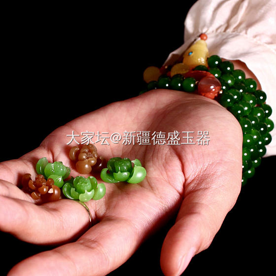送你一朵小红花_和田玉