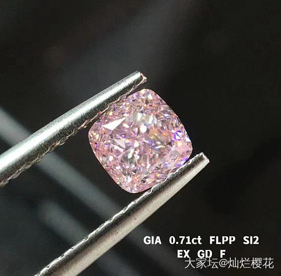 GIA 50-80分 粉钻裸石！_异形钻彩钻