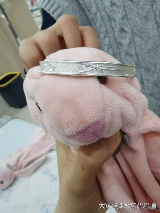 小珍银镯_匠人银