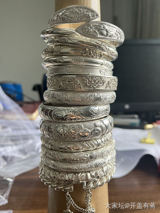 入坑3个月的成果_手镯银