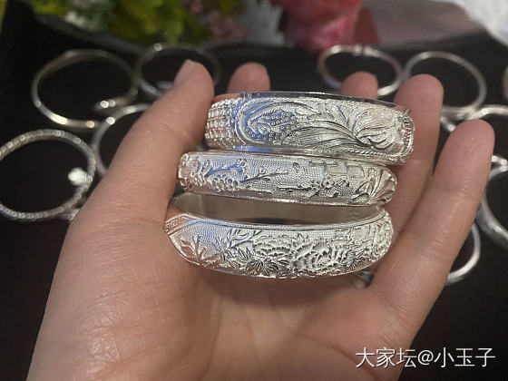 郑师傅的镯叽到了，做个小总结吧_匠人银