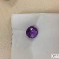 新入的两个紫水晶戒面裸石，求大家帮忙鉴定，求估计！