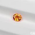 2015.3.4 布衣珠宝 1.65ct 艳丽芬达石榴石 锰铝榴石 71874