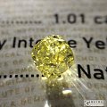 【GIA黄钻现货】 1.01ct Fancy Intense Yellow ...