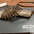 转让全新美国亚马逊海淘的ECCO爱步女式皮凉鞋