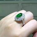绝美帝王绿戒指，猜个价,补了个无p的图。