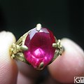 民国的Ruby ring，不必称鸽血红。