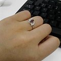 今天农展馆玉石博览会上新买的戒指，大爱！