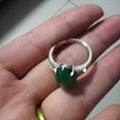 还图贴----瑜彩轩珠宝的绿玉髓戒指