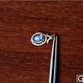 蓝光浓郁的月光石 吊坠哦
