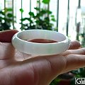【铭盛翡翠】-老坑冰糯翡翠贵妃镯54.8
