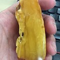 收了块料子，花蜡