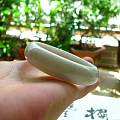 【铭盛翡翠】-老坑冰糯飘黄翡圆镯57.7