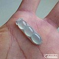 浅蓝色的翡翠，木那料