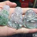 12.20翡翠，种水大观音，高冰飘彩大佛公