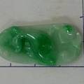 艳绿翡翠挂件2200出