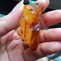 出几个不需要酱油的日本名家珊瑚和几样琥珀、翡翠猪猪