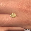 【3E钻行】超高性价比0.96CT 中彩黄 颜色浓郁 价格好