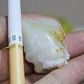 和田白玉【玉友园】27.6克脂级原籽貔貅头