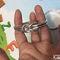 转两个阿姐家的非大热款99银镯子圈口大