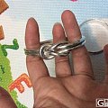 转两个阿姐家的非大热款99银镯子圈口大