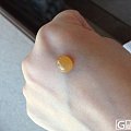 铂金吊坠接小刀，蜜糖黄翡蛋面（已转），其他小东西附赠吧
