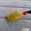 黄翡佛脚挂件