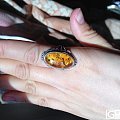 花珀戒指