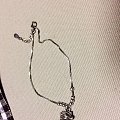 甜甜圈+招财猫银珠链