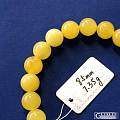 琥珀蜜蜡全蜜手链 8.5mm 7.35g