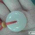 小石头家的羊脂玉平安扣