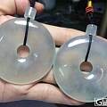【花姐-逢兴玉器】超大种水怀古一对