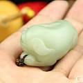 【張紀】和田玉新疆 籽料 貔貅 苏工 原皮 挂件 把件 玉石