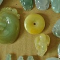 20号福店25件新款，镯子，黄翡天使如意平安扣蝴蝶白菜等