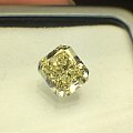 【彩钻特价第二波】2.12ct FY中彩黄 雷迪恩形切工