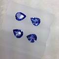 坦桑石规格10X8，15粒45.32克拉，欢迎批发统货走