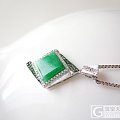 自己设计款式——阳绿翡翠戒指、吊坠