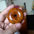 晒个人收藏—战国红玛瑙
