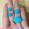 睡美人蓝瓷松来晒晒啦，求推荐镶嵌款式