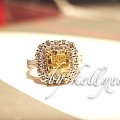 kelly私人珠宝订制 2.12ct fancy intense yello...